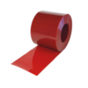 Lanière chlorure de polyvinyle PVC rouge